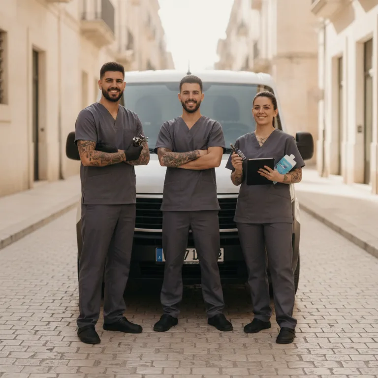 Tatuatore team a Livorno